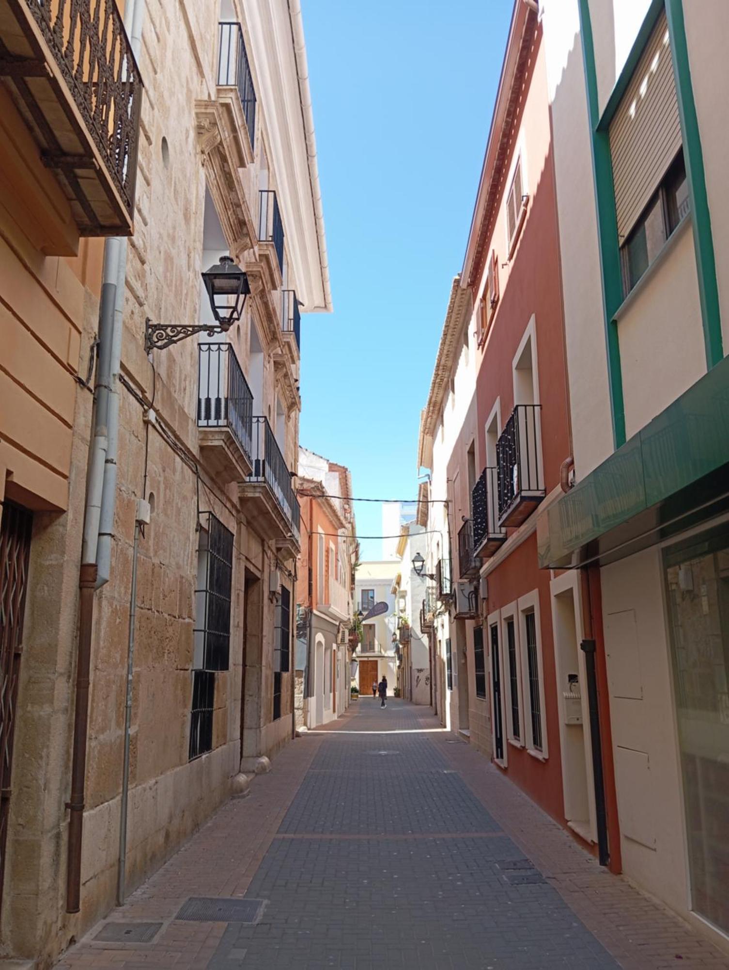 Casa El Angel Loft Denia Centro Con Parking Lägenhet Exteriör bild